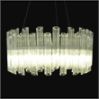 Octavious 8-Light Modern Crystal Chandelier - Clear