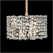 Facets 6-Light Crystal Chandelier - Chrome