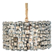 Facets 6-Light Crystal Chandelier - Chrome