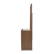 Portrait Small Dresser & Mirror - Sienna Brown