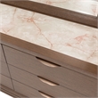 Portrait Small Dresser & Mirror - Sienna Brown