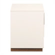 Pavira 2-Drawer Nightstand - Walnut