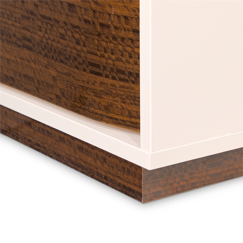 Pavira 2-Drawer Nightstand - Walnut