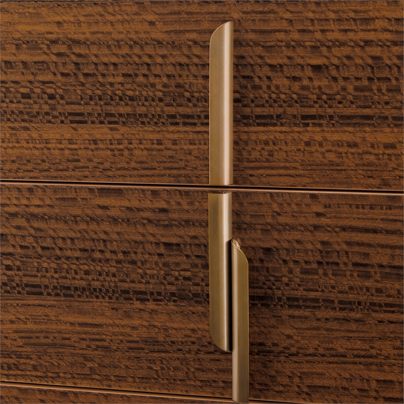 Pavira 5-Drawer Chest - Walnut