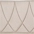 Marin Eastern King Faux-Suede Panel Bed - Greige