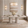 Marin Rectangular Extendable Dining Table - Greige