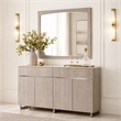 Marin Modern Sideboard with Mirror - Greige