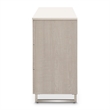 Marin Modern 6-Drawer Dresser with Marble Top - Greige