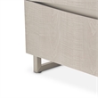 Marin Modern 6-Drawer Dresser with Marble Top - Greige
