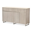 Marin Modern Sideboard with Marble Top - Greige