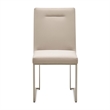 Marin Modern Minimalistic Dining Side Chair - Greige