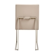 Marin Modern Minimalistic Dining Side Chair - Greige