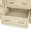 Platine de Royale Traditional 12-Drawer Wood Dresser - Champagne