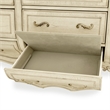 Platine de Royale Traditional 12-Drawer Wood Dresser - Champagne