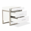 Marquee 3-Drawer Nightstand - Cloud White