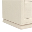 Portrait 6-Drawer Dresser with Mirror - Alabaster White