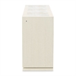 Portrait 6-Drawer Dresser with LED Lights - Alabaster White