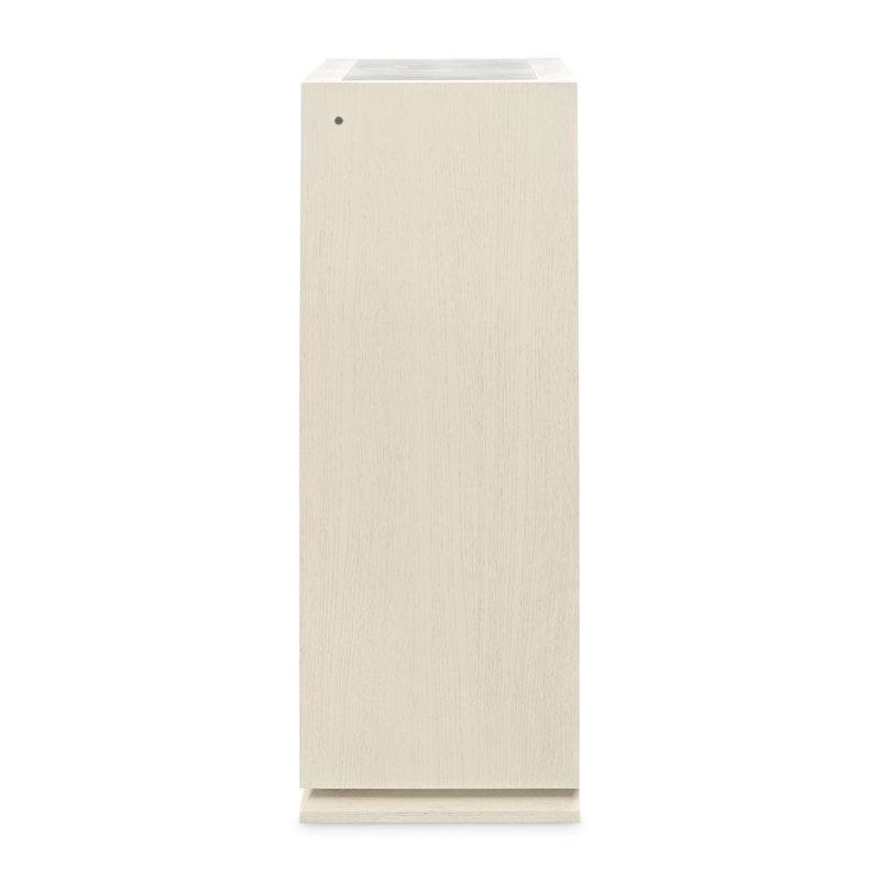 Portrait 5-Drawer Chest with LED Lights - Alabaster White
