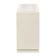 Portrait Sideboard with Lightup Top - Alabaster White