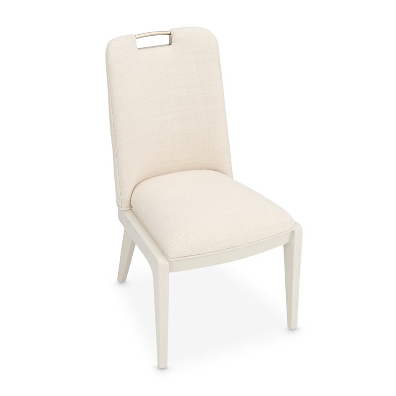 Portrait Dining Side Chair - Set of 2 - Alabaster White