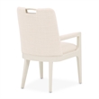 Portrait Dining Arm Chair - Set of 2 - Flax/Alabaster White