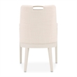 Portrait Dining Arm Chair - Set of 2 - Flax/Alabaster White