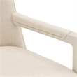 Portrait Dining Arm Chair - Set of 2 - Flax/Alabaster White