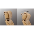 Elisia Leather Swivel Recliner with Matching Ottoman