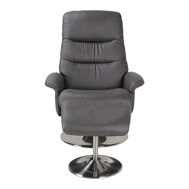 Silverdale Swivel Recliner with Matching Ottoman