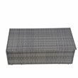 Direct Wicker Rattan Patio 6-Piece Conversation Sofa Sets in Gray with Cushions