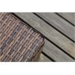Direct Wicker 7-Piece Brown Rattan Patio Conversational Sofa Set with Cushion