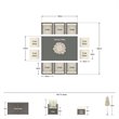 Gray Rattan 11-Pieces Patio Furniture and Outdoor Dining Table with Cushions