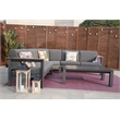 Patio Gray Aluminum 6-Person Outdoor Seating Group with Cushions