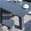Patio Gray Aluminum 6-Person Outdoor Seating Group with Cushions