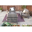 Patio Gray Aluminum 4-Person Outdoor Seating Group with Cushions