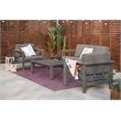 Patio Gray Aluminum 4-Person Outdoor Seating Group with Cushions