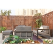 Patio Gray Aluminum 4-Person Outdoor Seating Group with Cushions