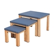 Gray Aluminum 5-Person Patio and Outdoor Seating Group with Cushions