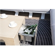 Patio White Aluminum 7-Person Outdoor Seating Group with Fire Pits