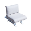Patio White Aluminum 7-Person Outdoor Seating Group with Cushions