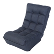 Navy Metal Lazy Sofa Balcony Reclining Chair Leisure Sofa Adjustable Chair