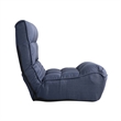 Navy Metal Lazy Sofa Balcony Reclining Chair Leisure Sofa Adjustable Chair