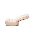 Direct Wicker Adjustable Metal & Fabric Sofa Reclining Chair in White