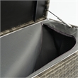 Direct Wicker 113 Gallon Outdoor Storage Box Wicker Patio Deck Boxes with Lid