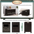 Direct Wicker TREXM 2-Drawer Storage Bench with Removable Basket - Espresso