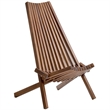 Elegant and Functionality Folding Wood Chair Perfect for Iiving Spaces