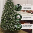 Direct Wicker 5FT PVC Artificial Christmas Tree with 619 Branch Tips&Metal Stand