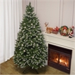 Direct Wicker 7FT PVC Artificial Christmas Tree w/1435 Branch Tips&Metal Stand