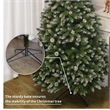 Direct Wicker 7FT PVC Artificial Christmas Tree w/1435 Branch Tips&Metal Stand