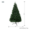 7Ft Artificial PVC Christmas Tree W/Stand Holiday Season Indoor Outdoor Green